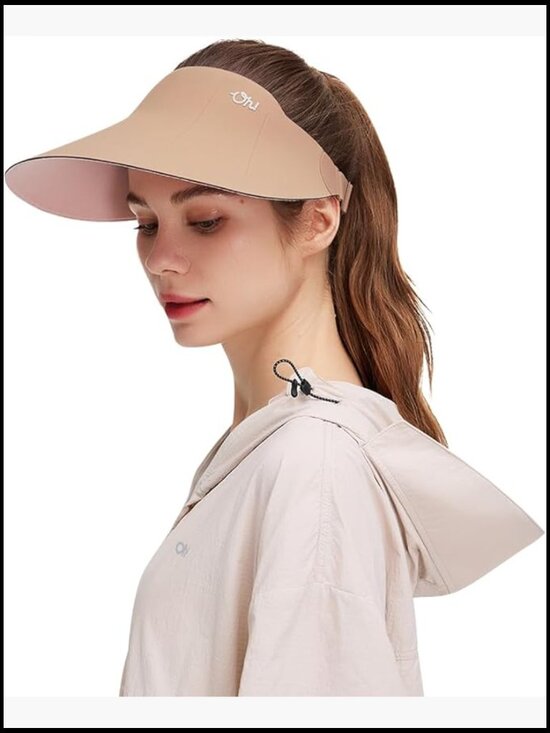 Wide Brim Sun Visor Foldable UV Protection UPF 50+ Beach Cap Lightweight main image 7
